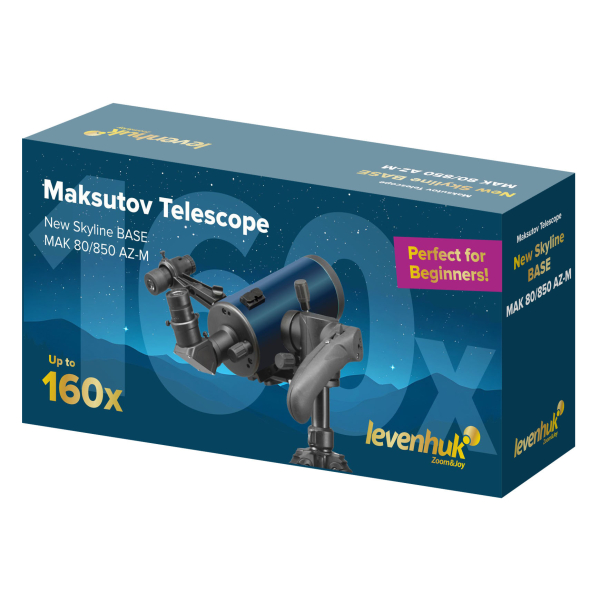 Levenhuk New Skyline BASE МАК 80/850 AZ-M teleszkóp 04