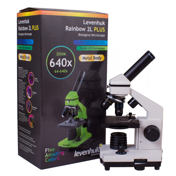 Levenhuk Rainbow 2L PLUS Moonstone / Holdkő mikroszkóp 11
