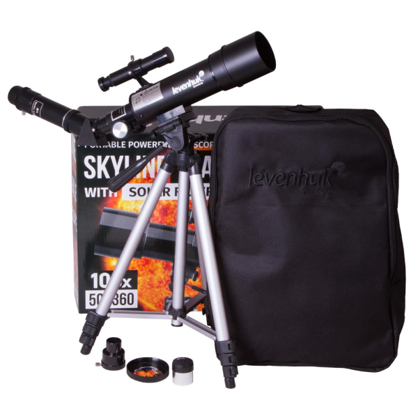 Levenhuk Skyline Travel Sun 50 teleszkóp hordtáskával 12