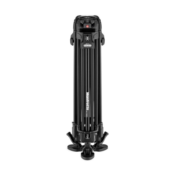 Manfrotto 504x fluid videó fejés 645 FASTalumínium ikerlábas videó állvány szett 08