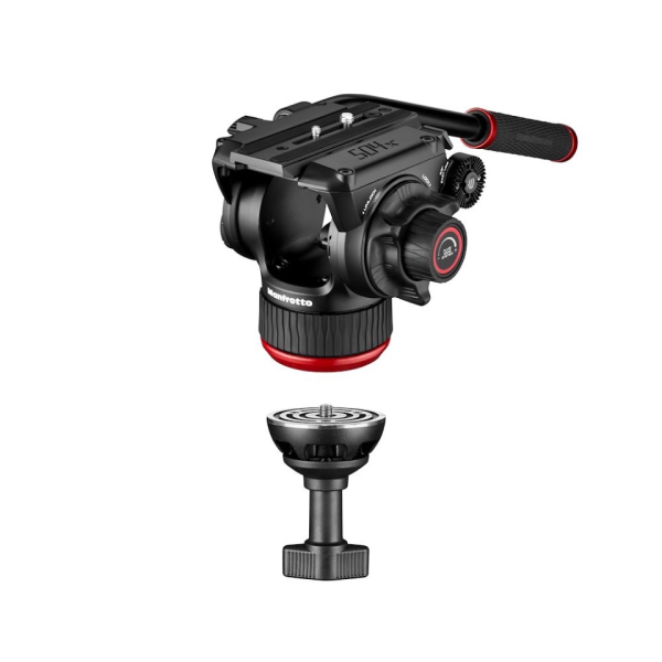 Manfrotto 504x fluid videó fejés 645 FASTalumínium ikerlábas videó állvány szett 12