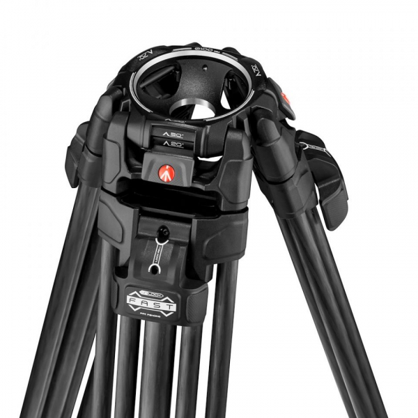 Manfrotto 645 Fast Karbon állvány, középterpesztés, ikerlábakkal 07