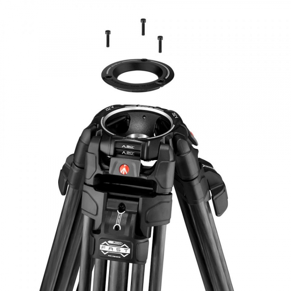 Manfrotto 645 Fast Karbon állvány, középterpesztés, ikerlábakkal 14