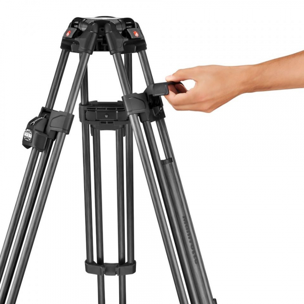 Manfrotto 645 Fast Karbon állvány, középterpesztés, ikerlábakkal 13