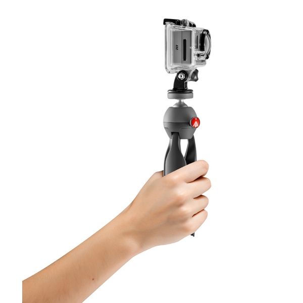 Manfrotto Pixi mini állvány GoPro adapterrel 07