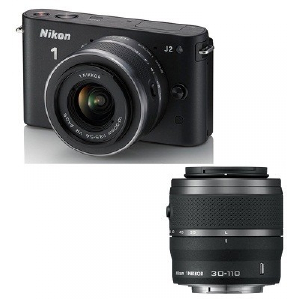 Nikon 1 J2 digitális fényképezőgép (2év) +1 NIKKOR VR 10–30 (1év) és 30-110 mm (1év) objektívek 14