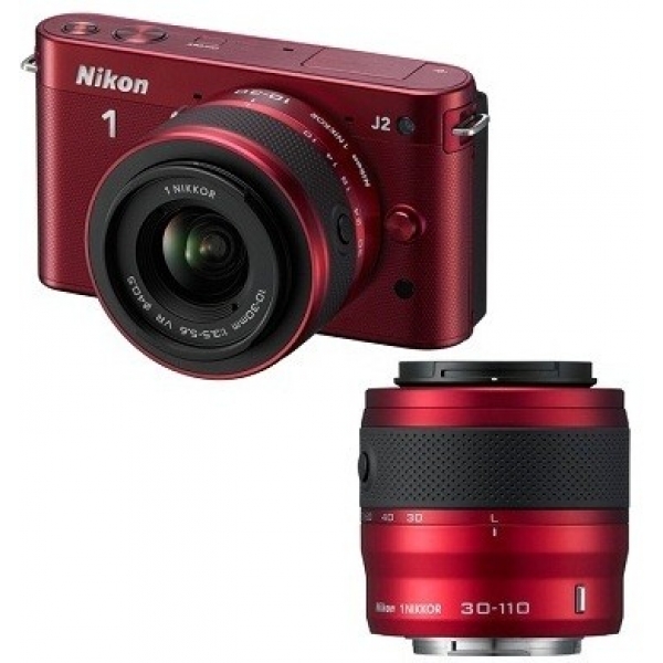 Nikon 1 J2 digitális fényképezőgép (2év) +1 NIKKOR VR 10–30 (1év) és 30-110 mm (1év) objektívek 22
