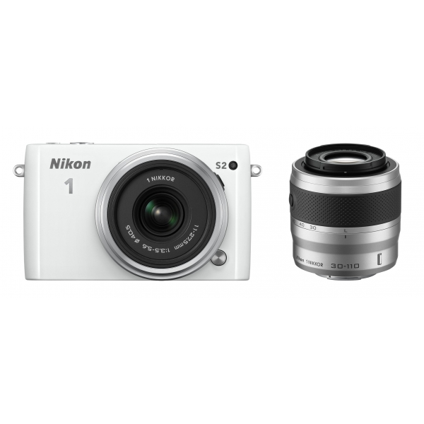 Nikon 1 S2 digitális fényképezőgép (2év) + 1 NIKKOR 11-27,5 mm (1év) és 1 NIKKOR VR 30-110 mm (1év) objektívek 03