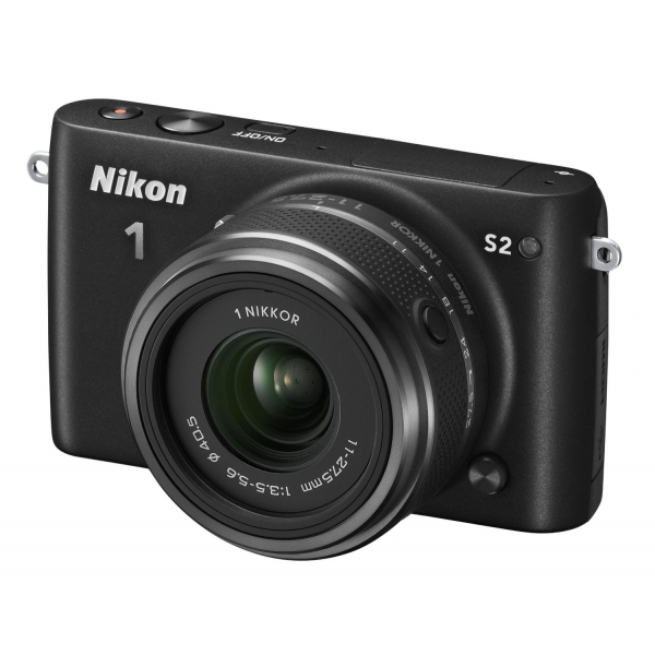 Nikon 1 S2 digitális fényképezőgép (2év) + 1 NIKKOR 11-27,5 mm (1év) és 1 NIKKOR VR 30-110 mm (1év) objektívek 12