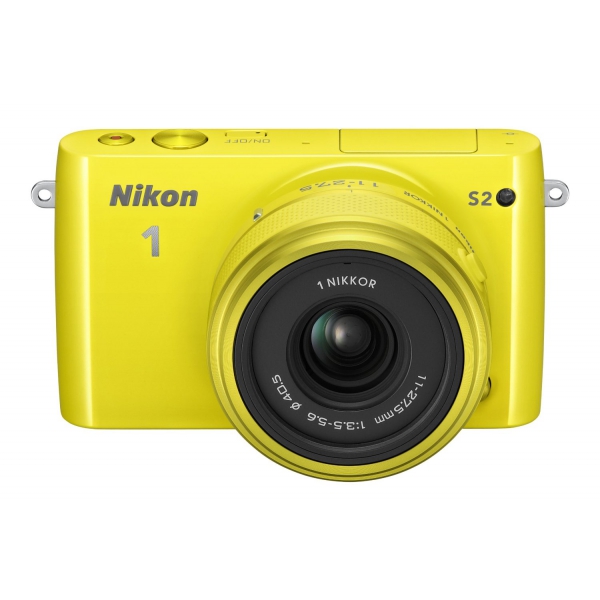 Nikon 1 S2 digitális fényképezőgép (2év) + 1 NIKKOR 11-27,5 mm (1év) objektív 12