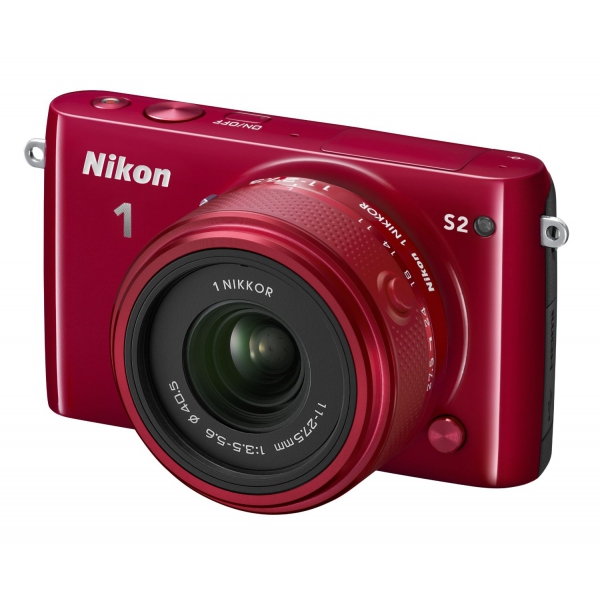 Nikon 1 S2 digitális fényképezőgép (2év) + 1 NIKKOR 11-27,5 mm (1év) objektív 17