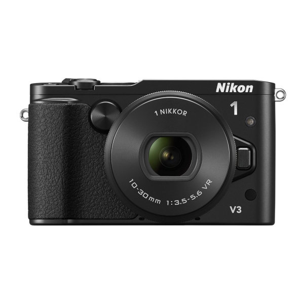 Nikon 1 V3 digitális fényképezőgép (2év) motoros zoom objektív kitben, 1 NIKKOR VR 10–30mm PD-ZOOM (1év) objektívvel 03