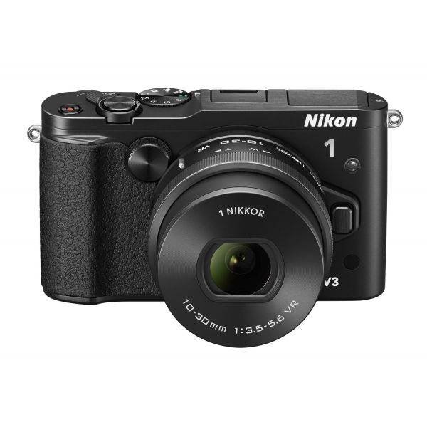 Nikon 1 V3 digitális fényképezőgép (2év) motoros zoom objektív kitben, 1 NIKKOR VR 10–30mm PD-ZOOM (1év) objektívvel 06