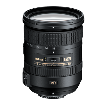 Nikon AF-S DX NIKKOR 18-200mm f/3.5-5.6G ED VR II objektív 03