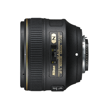 Nikon AF-S NIKKOR 58mm f/1.4G objektív 03