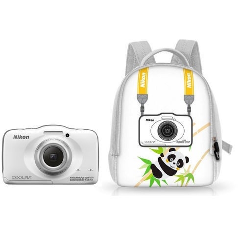 Nikon COOLPIX S32 digitális fényképezőgép (2év) hátizsákkal 10