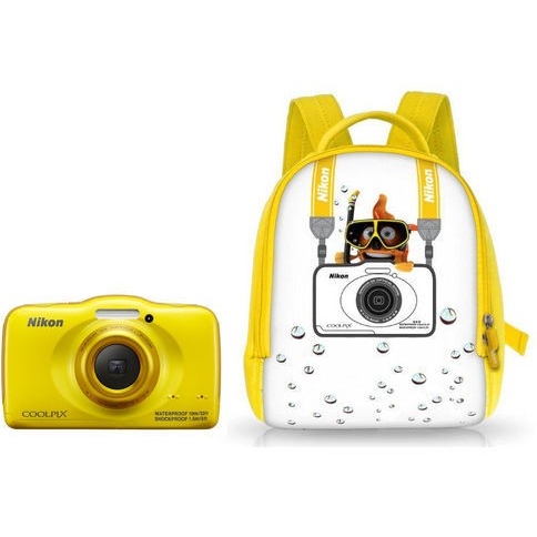 Nikon COOLPIX S32 digitális fényképezőgép (2év) hátizsákkal 03