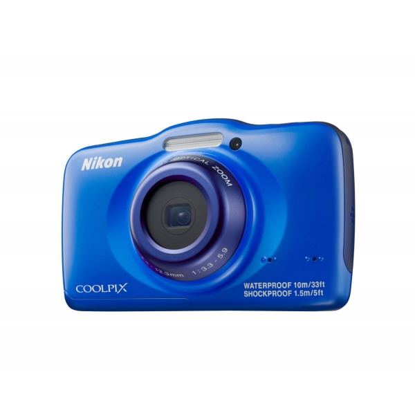 Nikon COOLPIX S32 digitális fényképezőgép (2év) hátizsákkal 18