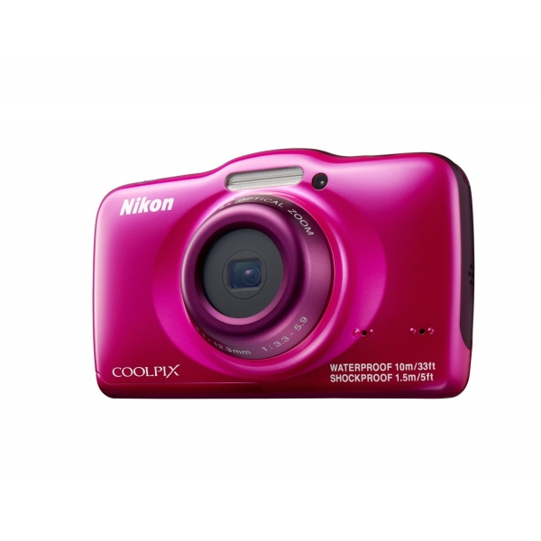 Nikon COOLPIX S32 digitális fényképezőgép (2év) hátizsákkal 25