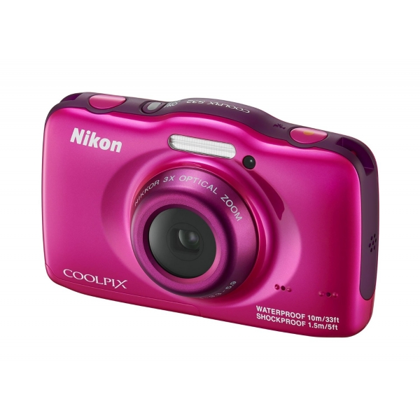 Nikon COOLPIX S32 digitális fényképezőgép (2év) hátizsákkal 26