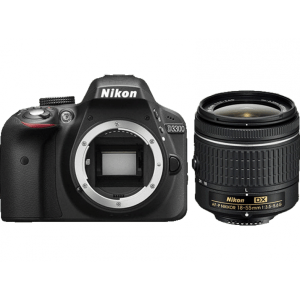 Nikon D3300 (3év) váz + AF-P 18-55VR (1év) objektív 03