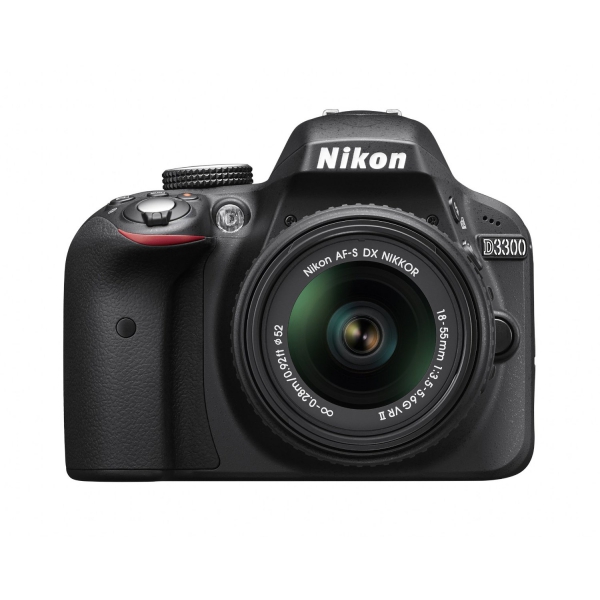 Nikon D3300 digitális fényképezőgép (3év) + AF-S DX NIKKOR 18–55mm VR (1év) objektív 03