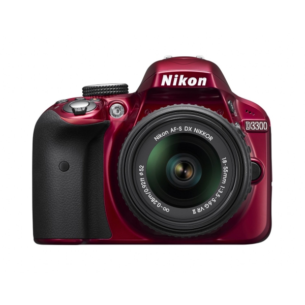 Nikon D3300 digitális fényképezőgép (3év) + AF-S DX NIKKOR 18–55mm VR (1év) objektív 10