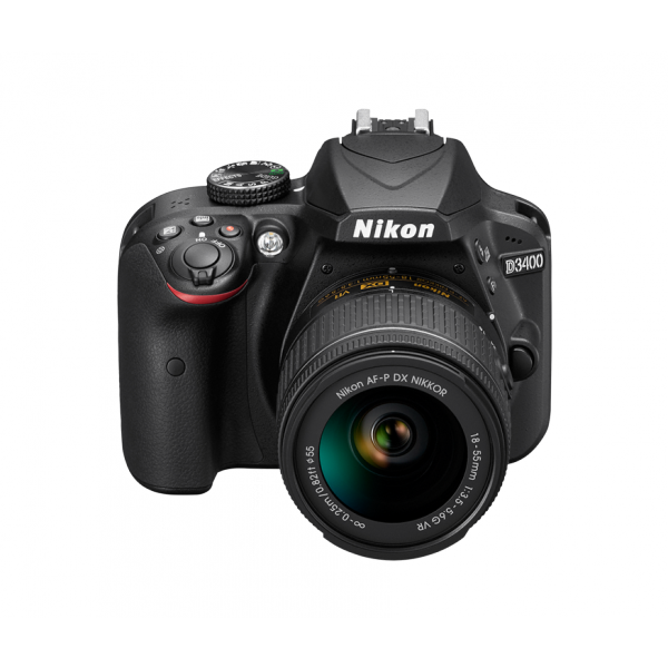 Nikon D3400 AF-P 18-55 VR Szett: D3400 váz (3év) + AF-P 18-55 VR objektív (1 év) 04