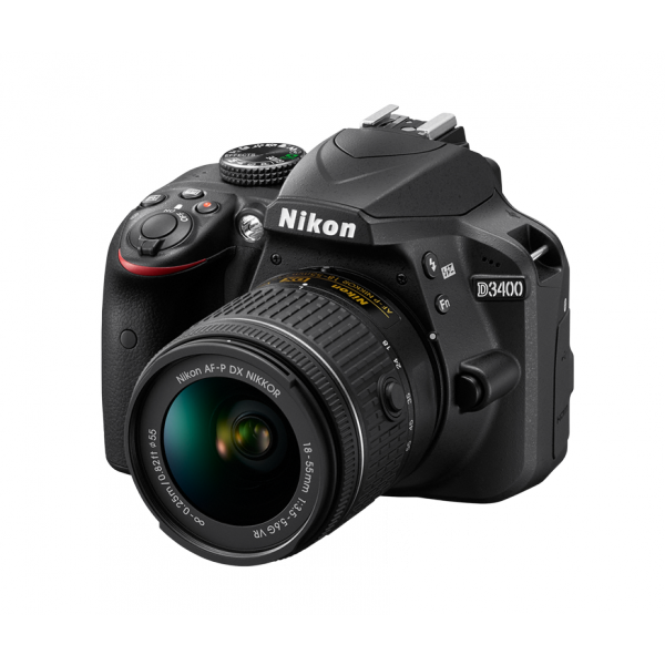 Nikon D3400 Dupla Zoom VR Szett: D3400 váz (3év) + AF-P 18-55mm VR (1év) + AF-P 70-300VR (1 év) 08