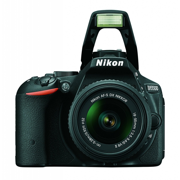 Nikon D5500 digitális fényképezőgép (3év) + AF-S DX NIKKOR 18-55mm VR II (1év) objektív 10