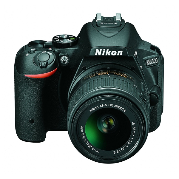 Nikon D5500 digitális fényképezőgép (3év) + AF-S DX NIKKOR 18-55mm VR II (1év) objektív 12