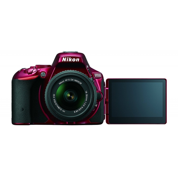 Nikon D5500 digitális fényképezőgép (3év) + AF-S DX NIKKOR 18-55mm VR II (1év) objektív 16