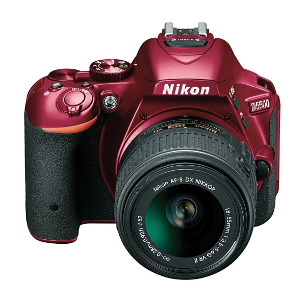 Nikon D5500 digitális fényképezőgép (3év) + AF-S DX NIKKOR 18-55mm VR II (1év) objektív 18