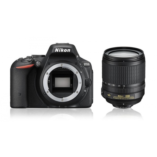 Nikon D5500 digitális fényképezőgép (3év) + AF-S DX NIKKOR 18-105mm VR (1év) objektív 03