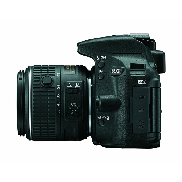 Nikon D5500 digitális fényképezőgép (3év) + AF-S DX NIKKOR 18-55mm VR II (1év) és 55–300 VR (1év) objektívek 09