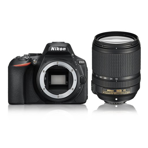 Nikon D5600 digitális fényképezőgép (3év) + AF-S DX NIKKOR 18–140mm f/3.5–5.6G ED VR objektív 03