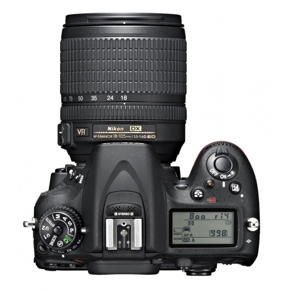 Nikon D7100 digitális fényképezőgép (3év) + AF-S DX NIKKOR 18-105mm VR 1év) objekív 05