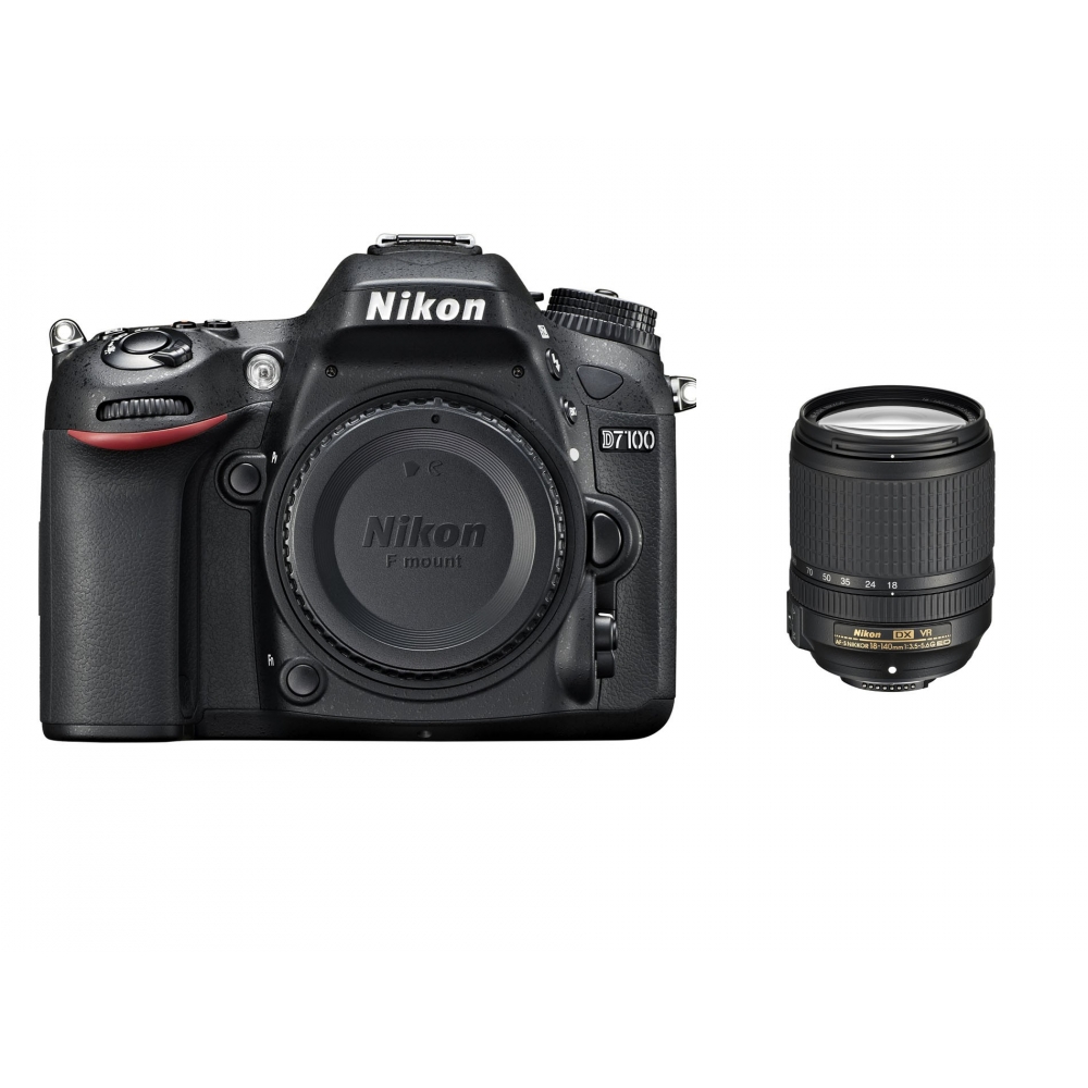 Nikon D7100 digitális fényképezőgép (3év) + AF-S DX NIKKOR 18-140 mm VR (1év) objekív 06