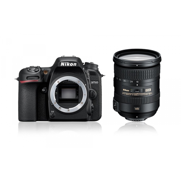 Nikon D7500 digitális fényképezőgép (3év) + AF-S DX NIKKOR 18-200 ED VR II (1év) objektívvel 04