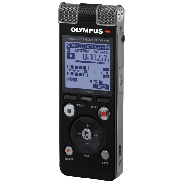 Olympus DM‑670 diktafon 03