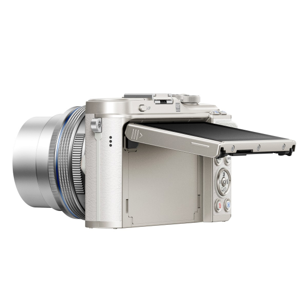 Olympus E-PL10 digitális fényképezőgép + M.ZUIKO DIGITAL ED 14‑42mm 1:3.5‑5.6 EZ Pancake objektív 11