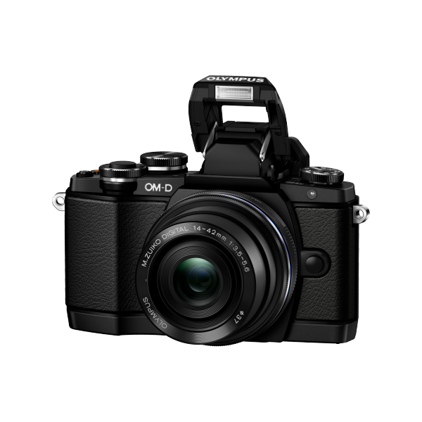 Olympus OM-D E-M10 digitális fényképezőgép DZK EZ kit, 14-42mm EZ és 40-150mm R objektívekkel 12