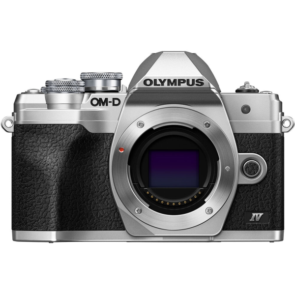 Olympus OM-D E-M10 Mark IV digitális fényképezőgép váz + M. Zuiko Digital 14-42mm 1:3.5-5.6 objektív - ezüst (KÉSZLETEN) 05