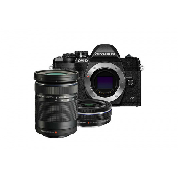 Olympus OM-D E-M10 Mark IV digitális fényképezőgép váz + M. Zuiko Digital 14-42mm EZ 1:3.5-5.6 + M.Zuiko Digital ED 40‑150mm F4‑5.6 R objektívekkel 03