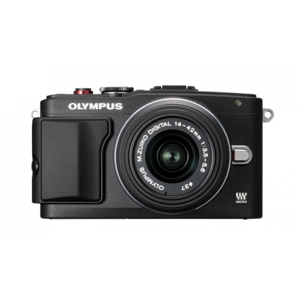 Olympus Pen E-PL6 digitális fényképezőgép 1442 kit, E-PL6 váz és 14‑42mm II R objektívvel 04