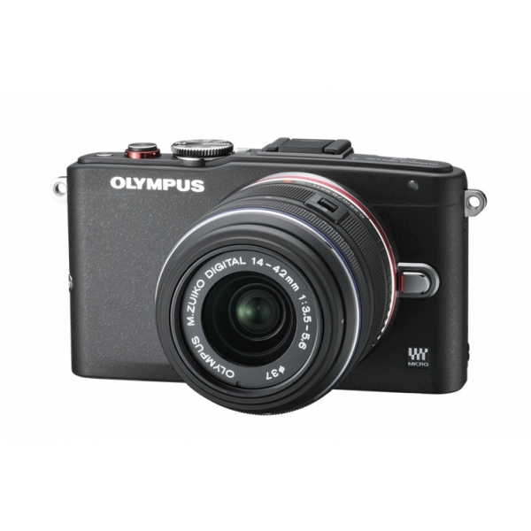 Olympus Pen E-PL6 digitális fényképezőgép 1442 kit, E-PL6 váz és 14‑42mm II R objektívvel 05