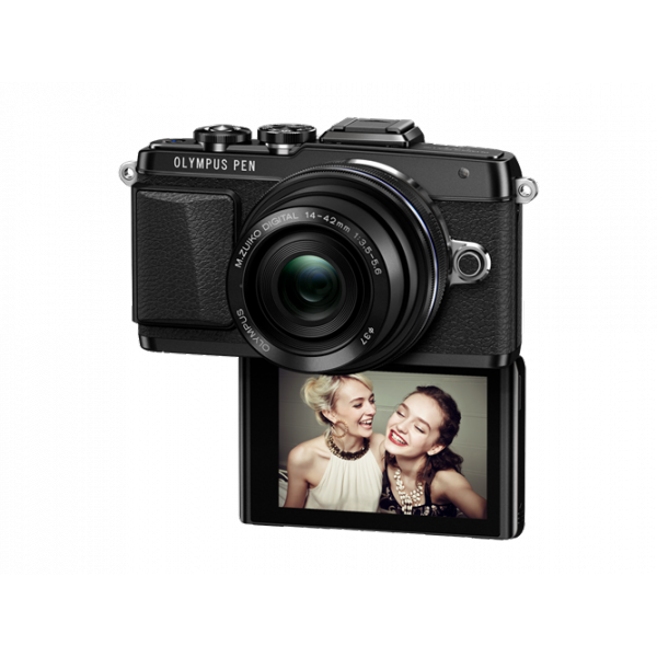 Olympus Pen Lite E-PL7 digitális fényképezőgép Pancake Zoom Kit, 14-42mm EZ objektívvel 04