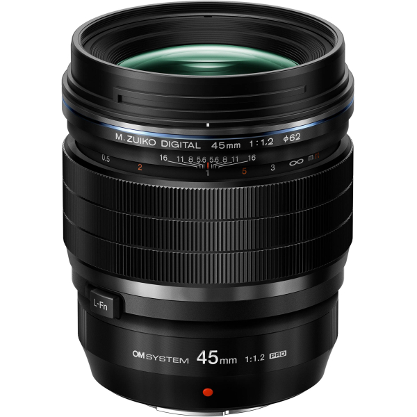 OM System M.ZUIKO DIGITAL ED 45mm 1:1.2 PRO objektív 03