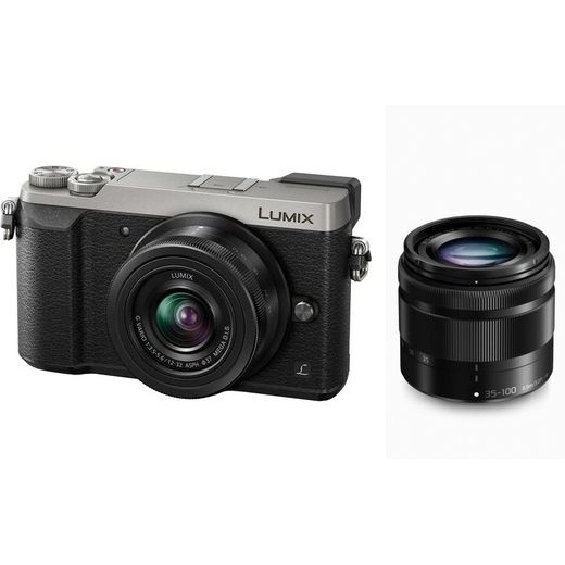 Panasonic LUMIX DMC-GX80 digitális fényképezőgép kit, 12-32mm / F3.5-F5.6 és 35-100mm F,28 objektívekkel 08