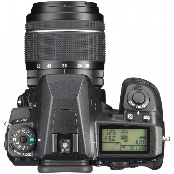 Pentax K-3 digitális fényképezőgép kit, smc DA-L 18-55 mm WR objektívvel 04